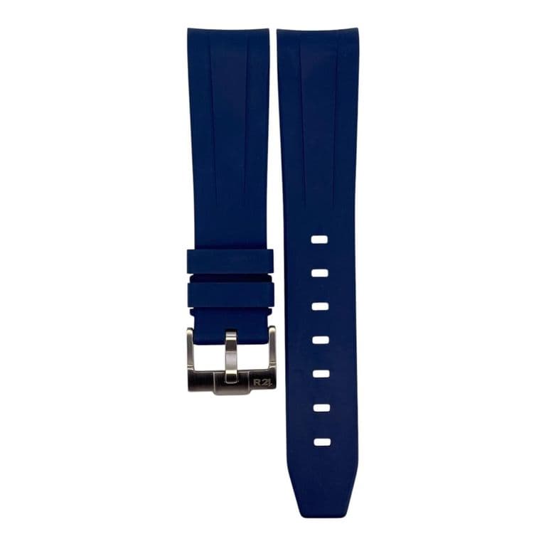 Correa Reloj Caucho FKM Zenith Quick Release Azul 20