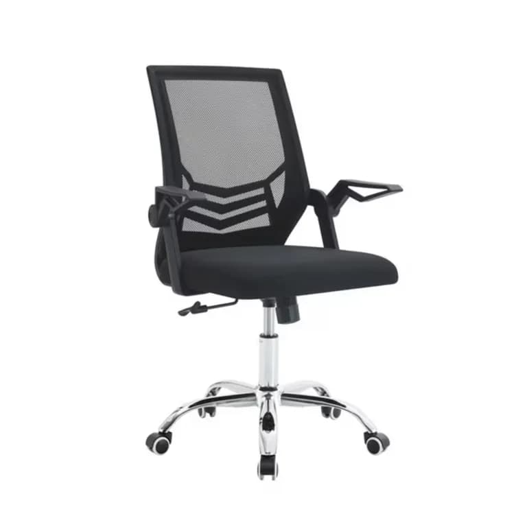 Silla De Oficina Ejecutiva Liverpool Ergonomica Color Negro