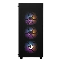 Gabinete Hades + Fuente de Poder 600W 4 ventiladores Negro