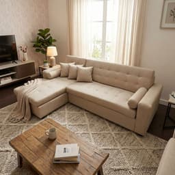 SECCIONAL LINO LATINA IZQUIERDO BEIGE