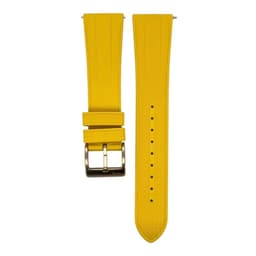 Correa Reloj Caucho FKM Fortis Quick Release Amarillo 18