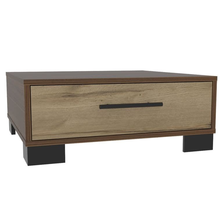 Mesa De Centro 1 Puerta Cafe Oscuro 23.8x60x60 cm