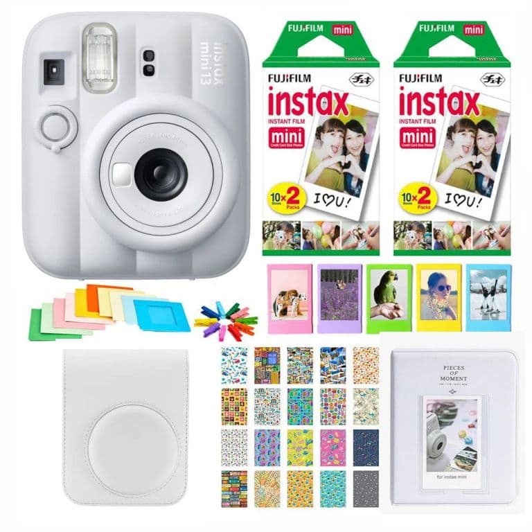 SET COMPLETO CAMARA INSTAX MINI 13 +40 PELICULAS +ACCESORIOS