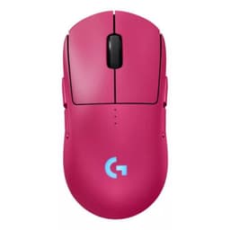 Mouse Inalambrico Gamer G Pro 2 Lightspeed Magenta Rojo