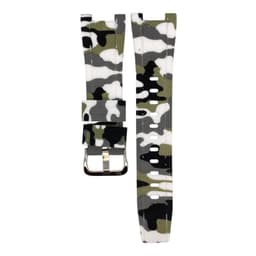 Correa Reloj Caucho Camuflaje Para G-Shock GST Blanco TALLA UNICA