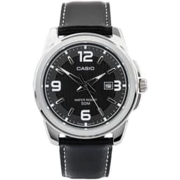 Reloj Mtp-1314l-8av Hombre Analogo Cuero - Negro Negro TALLA UNICA