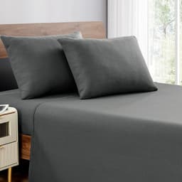 SABANA POLAR LISA GRIS 1,5 PLAZA