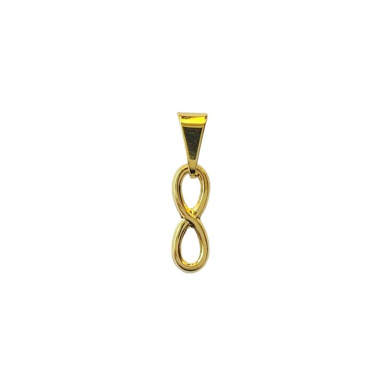 Colgante Infinito Mini Enchapado Oro 18K Dorado TALLA UNICA