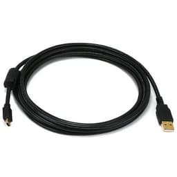 Cable USB A a miniB - Premium - 6Ft 1.82mts Negro