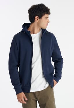Poleron Montt Casual Azul Azul S