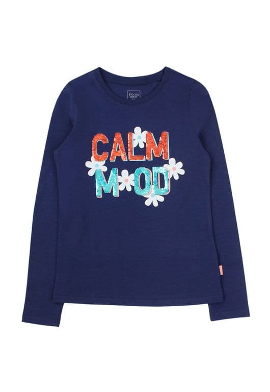 Polera Junior Nina Day To Day Azul Azul 8