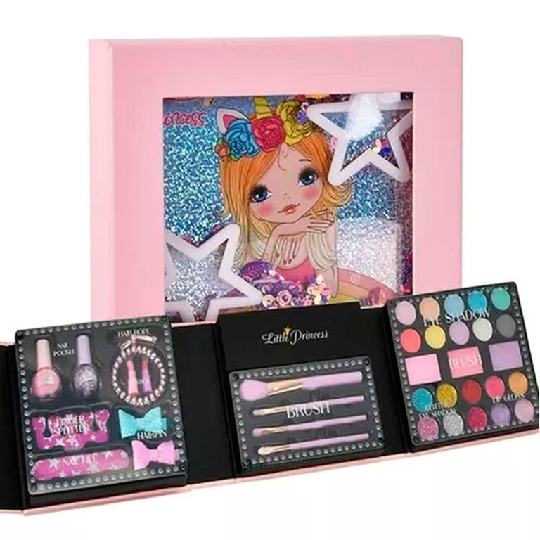 Kit De Juguetes Maquillaje Para Ninas Cosmetico Manicura