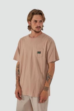Polera Hombre Woven Lt Terracota Naranjo 2XS