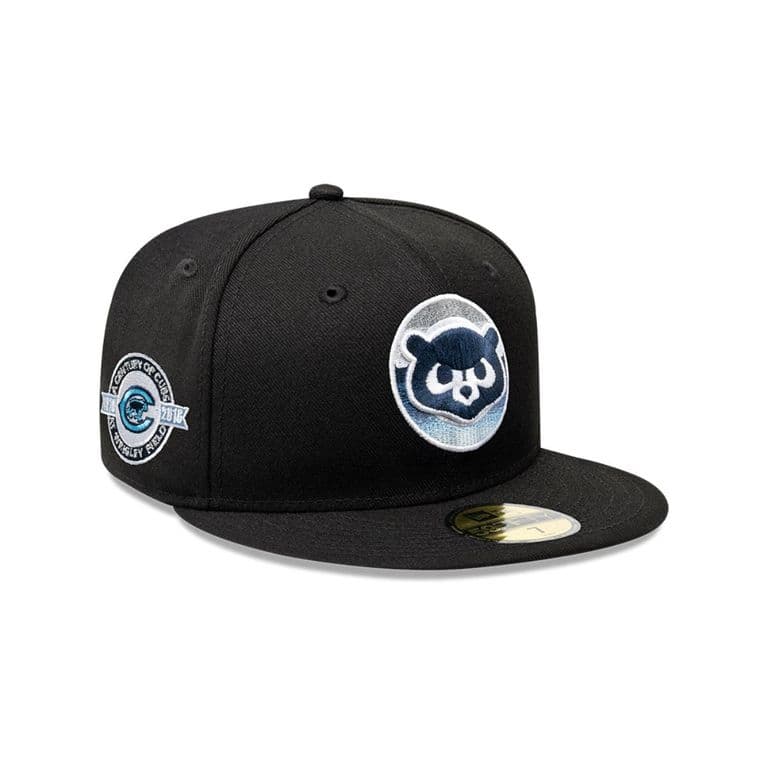 Gorra 59Fifty MLB Chicago Cubs Pack Raceway Negro Negro 7 1/8