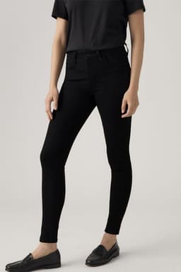 Jeans Mujer 720 HighRise Super Skinny Negro Negro 29-30
