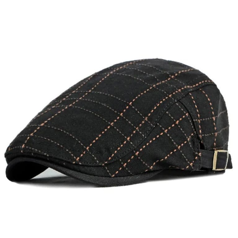 Boina Duckbill Ivy Jaspeada Colores Varios Negro TALLA UNICA