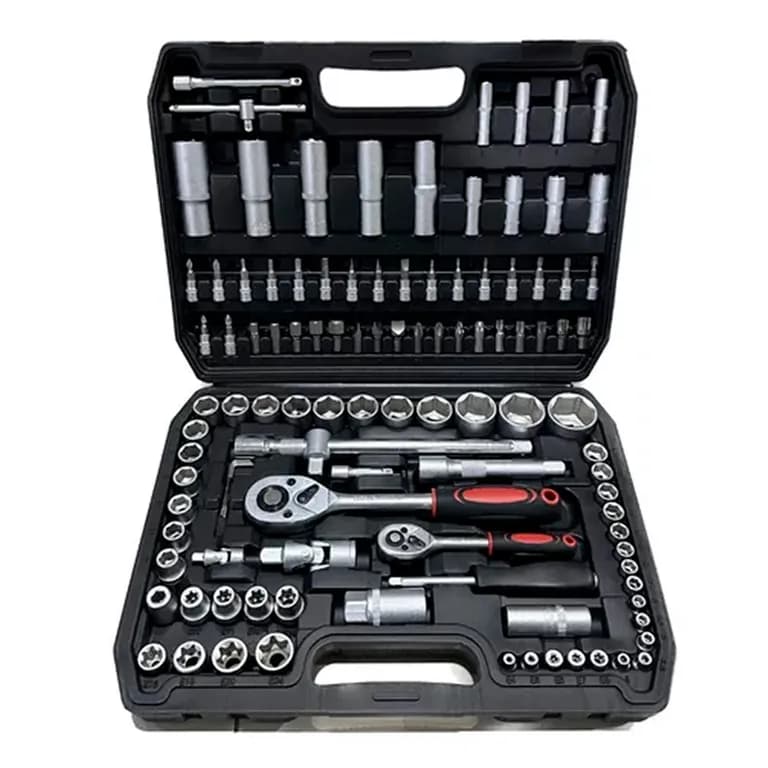 Set De Cajas De Herramientas De Dados De 108 Piezas De Crv