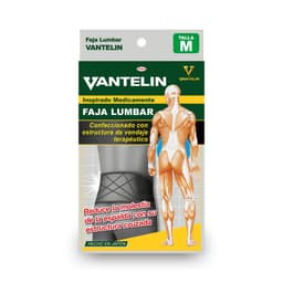 Faja Lumbar Estabilizadora M Negra
