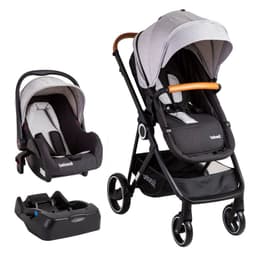 Coche Cuna Travel System Cosmos Gris Gris claro