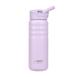 Termo Botella Termica Buffer 700ml Botella Agua - Negro - Lavanda