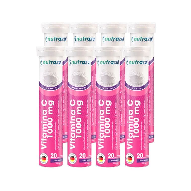 Vitamina C 1.000 Mg - Pack 8 - Berries.
