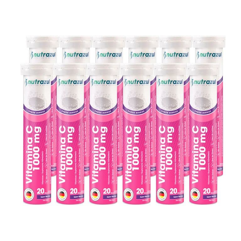 Vitamina C 1.000 Mg - Pack 12 - Berries