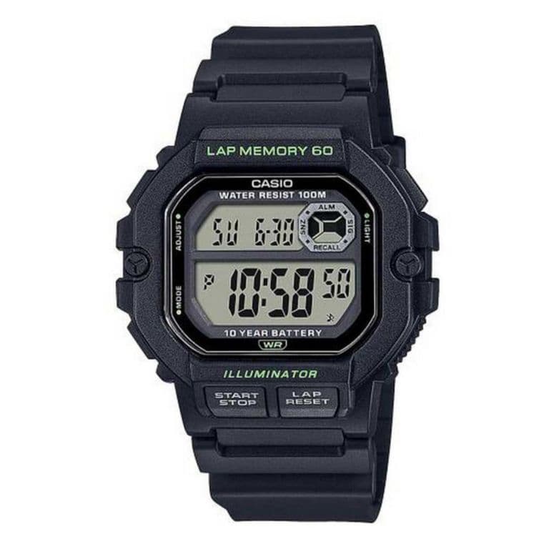 Reloj Ws-1400h-1av Hombre Digital Resina - Negro Negro TALLA UNICA