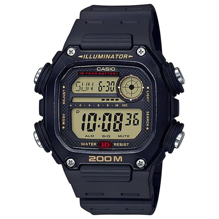 Reloj Dw-291h-9av Hombre Digital Resina - Negro Negro TALLA UNICA