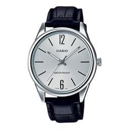 Reloj Mtp-V005l-7b Hombre Analogo Cuero - Negro Negro TALLA UNICA
