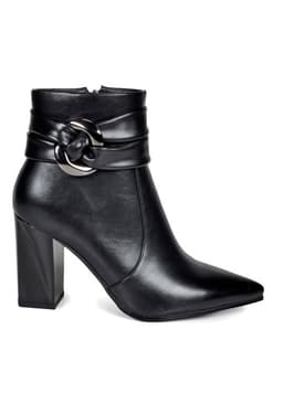 Botin Mujer Debra Negro Negro 39