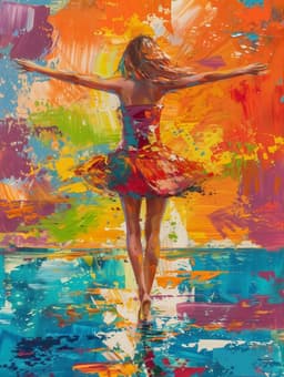 Cuadro Canvas Imagen Mujer en lienzo 85x55 cm