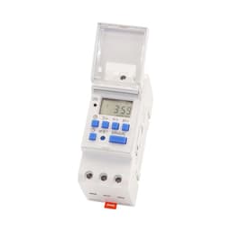 Timer Digital Programable Riel Din 220V 16A