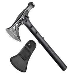 HACHA BACK TOMAHAWK MARTILLO HUIWILL y FUNDA AE39