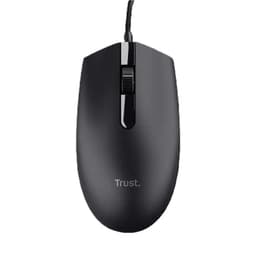 Mouse Optico Con Cable USB Ambidiestro Basi Negro Negro