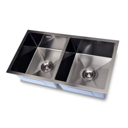 Lavaplatos doble Black bajo cubierta 800 x 450