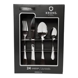 Set Cubiertos 24 Piezas Cambridge Acero Inoxidable Cuchilleria