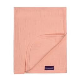 Manta Waffle Algodon 120x140 - CORAL