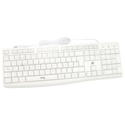 KIT TECLADO + MOUSE USB EAK040 BLANCO - SC