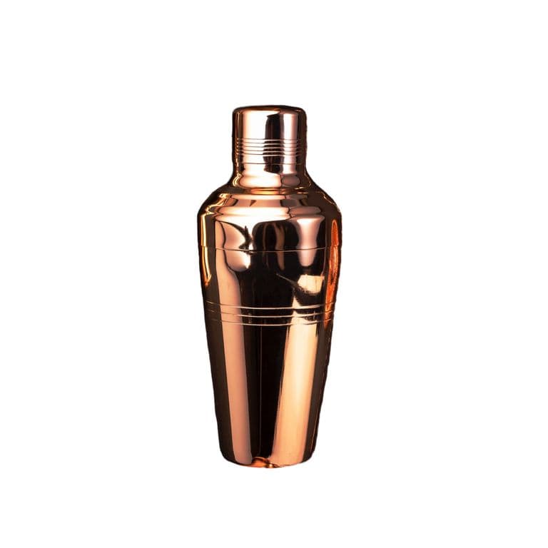 Coctelera Japonesa Cobre 510 ML, 3 Piezas, Coctel, Bar