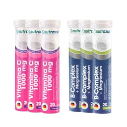 Bcomplex - Magnesio (3) + Vitamina C 1000 mg (3) - Pack 6 unidades..