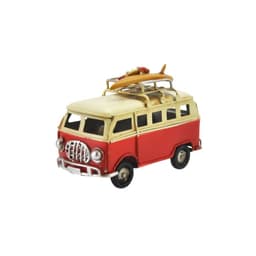Auto Combi Metal Vintage - Hawai, Rojo De 11 Cm