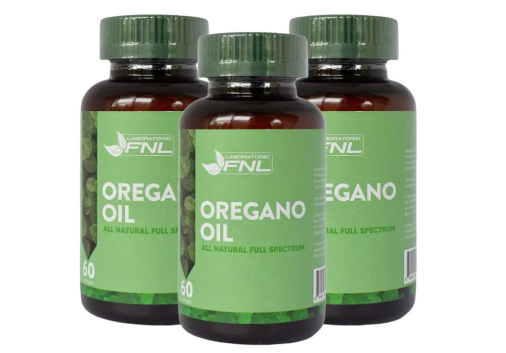 Oregano Oil 150Mg 180 Softgel Pack 3 Frascos