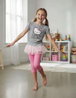Pijama Nina Gris 3