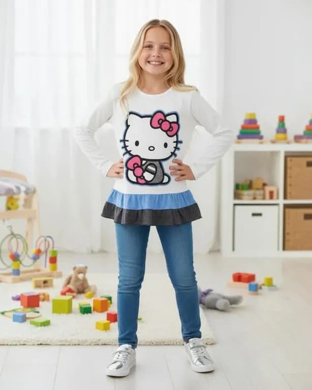 Polera Nina Blanco 6