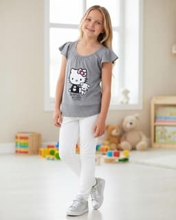 Polera Nina Gris 14