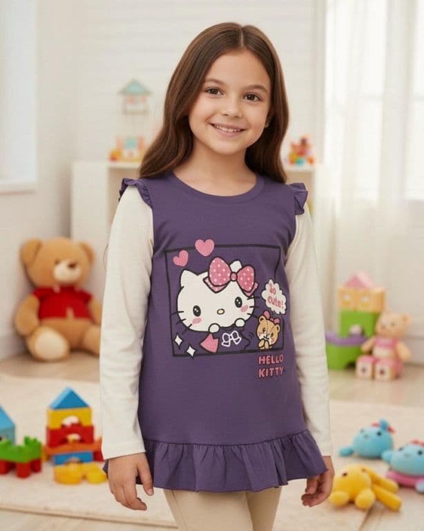 Polera Nina Violeta 6
