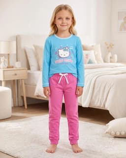 Pijama Nina Turquesa Turquesa 4
