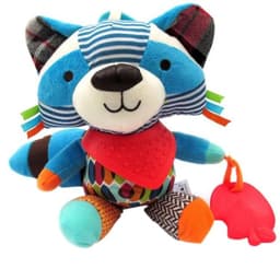 SONAJERO DE PELUCHE DE TELA ANIMALES PERRO