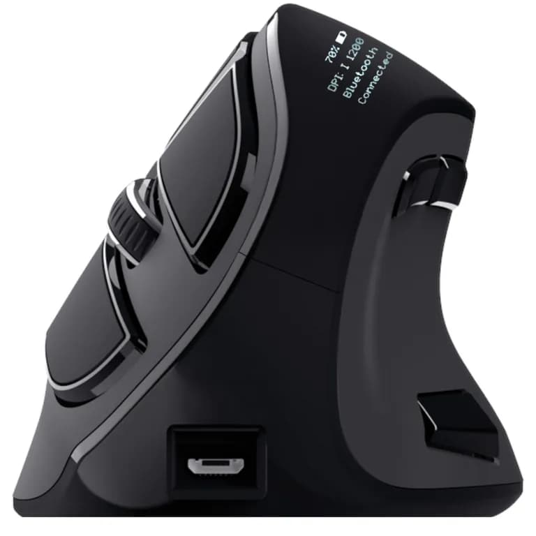 Mouse Ergonomico Profesional Voxx Bluetooth Recargable