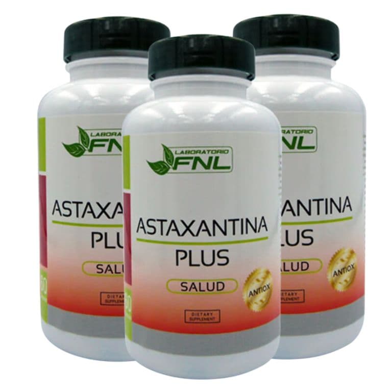 Astaxantina Plus 180 Capsulas Blandas Pack 3 Frascos